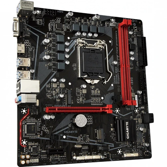 Материнская плата Gigabyte B560M H GA-B560M-H (Micro-ATX, LGA 1200)