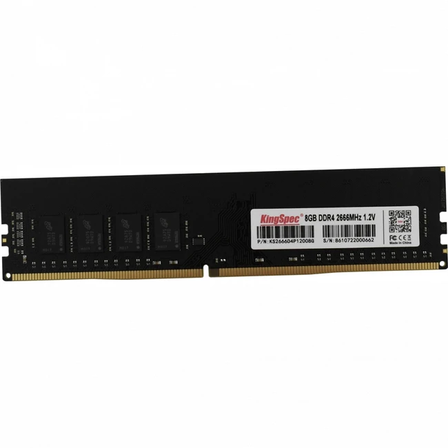 ОЗУ KingSpec 8 ГБ KS2666D4P12008G (DIMM, DDR4, 8 Гб, 2666 МГц)