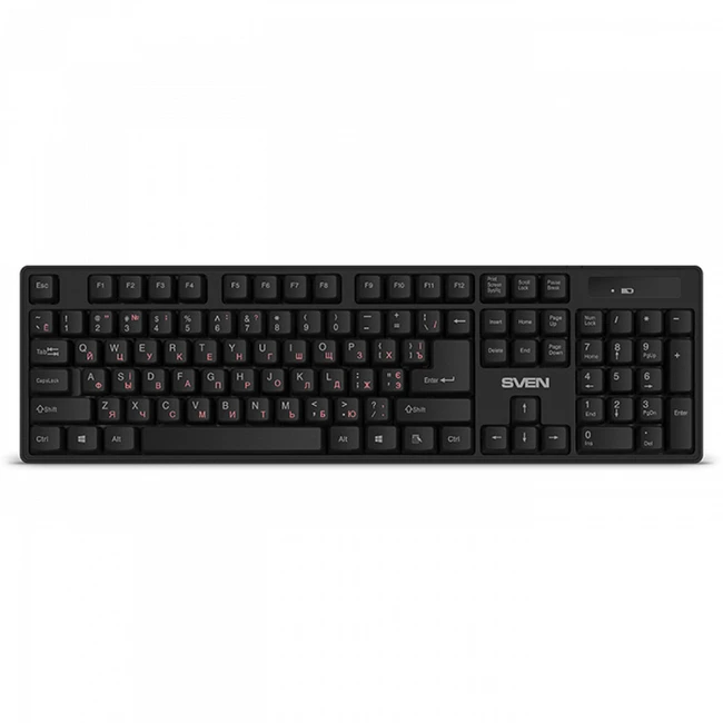 Клавиатура Sven KB-C2100W SV-020194 Беспроводная, Bluetooth