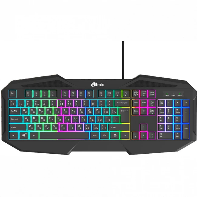 Клавиатура Ritmix RKB-550 Black (Проводная, USB)