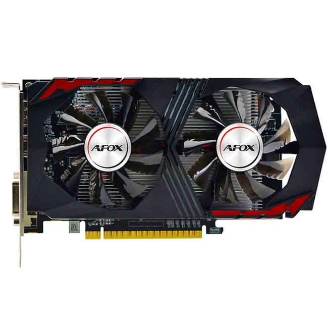 Видеокарта AFOX GTX 1050 Ti 4GB AF1050TI-4096D5H2-V4 (4 ГБ)