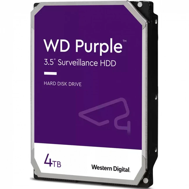 Жесткий диск Western Digital Purple WD42PURZ HDD (классические), 4 ТБ, 3.5 дюйма, SATA