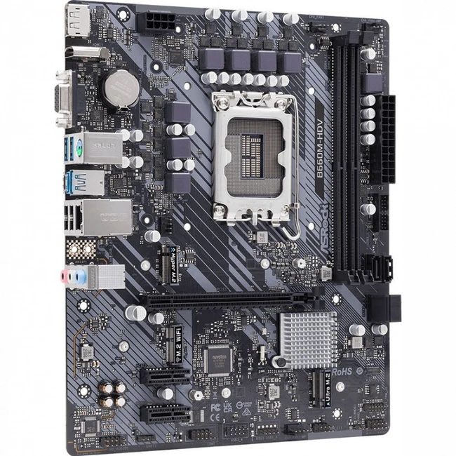 Материнская плата ASRock B660M-HDV (Micro-ATX, LGA 1700)