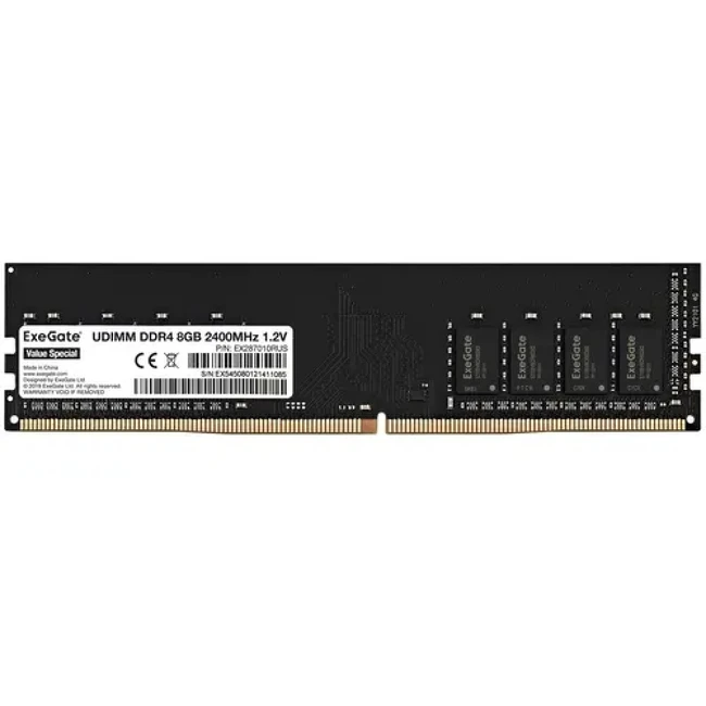 ОЗУ ExeGate Value Special EX287010RUS DIMM, DDR4, 8 Гб, 2400 МГц