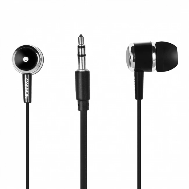 Наушники Canyon EPM- 01 Stereo earphones with microphone CNE-CEPM01B