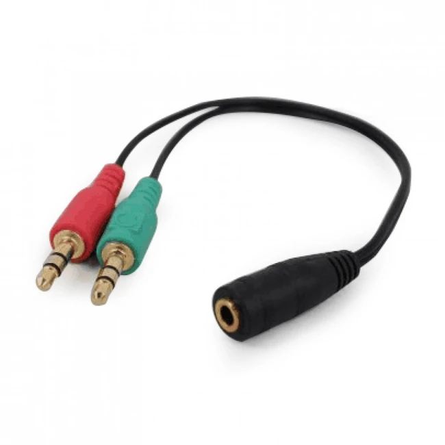 Кабель интерфейсный Cablexpert 2X3.5mm/m - 3.5mm/f CCA-418