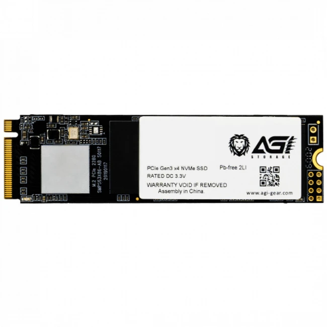 Внутренний накопитель AGILE AI198 AGI256G16AI198 SSD (твердотельные), 256 ГБ, M.2, PCIe