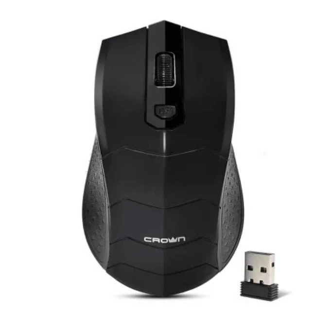 Мышь CROWN micro CMM-934W black