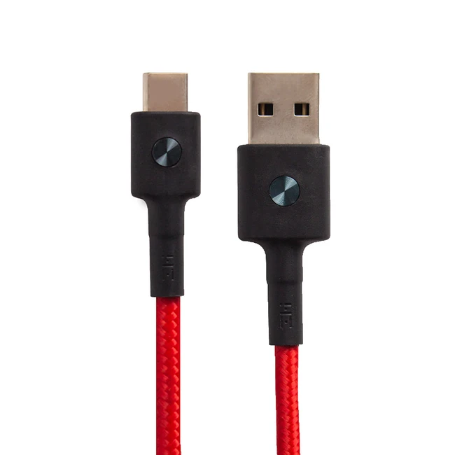 Кабель интерфейсный Xiaomi ZMI AL401, Type-C,100 cm, Красный 26639