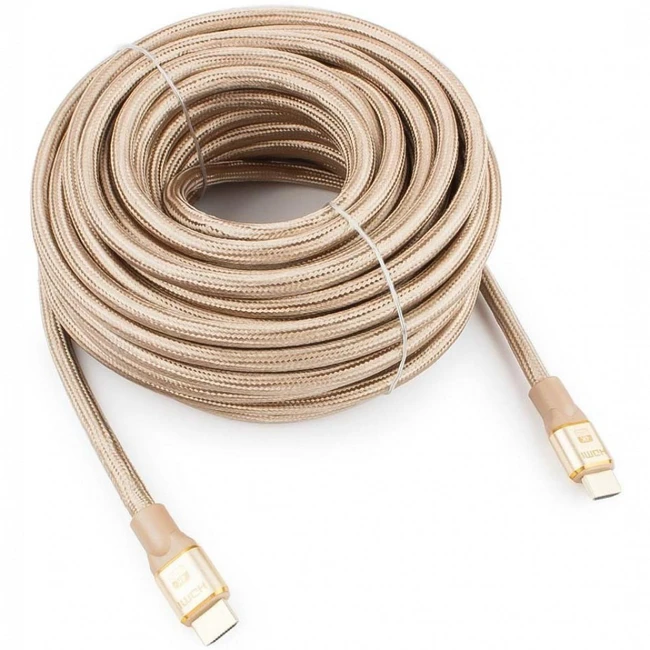 Кабель интерфейсный Cablexpert HDMI - HDMI Gold CC-G-HDMI03-15M