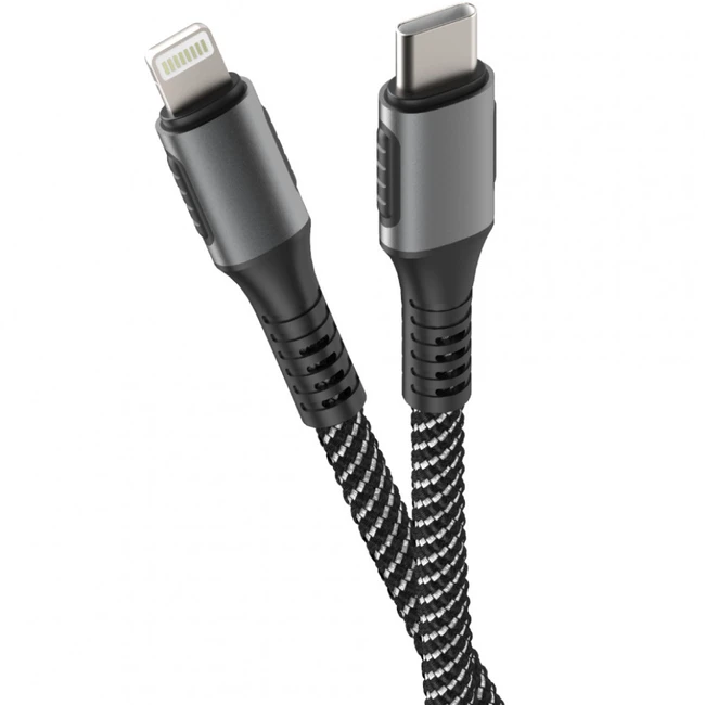 Кабель интерфейсный OLMIO USB 2.0 Type-C - Lightning 1.2 041631