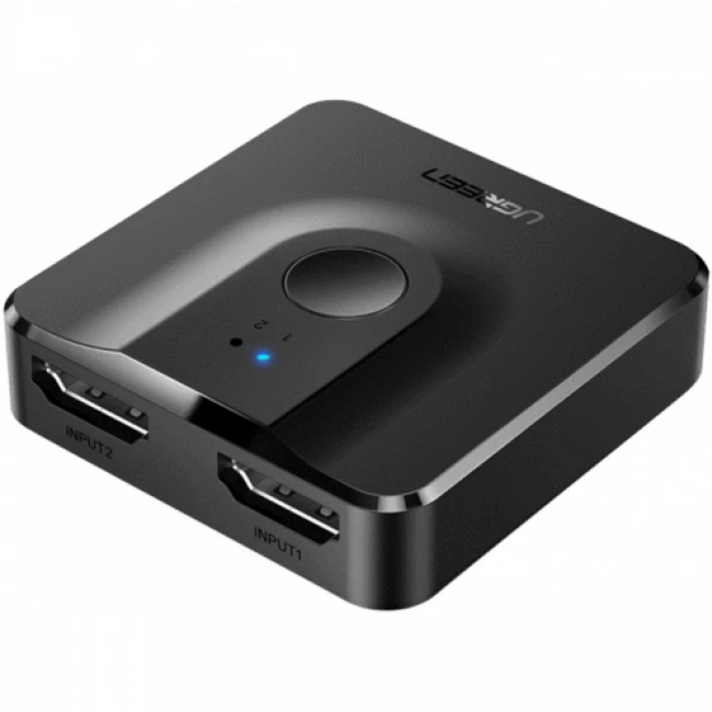 Аксессуар для ПК и Ноутбука UGREEN CM217 2 In 1 Out HDMI Switcher 4K 60Hz 50966