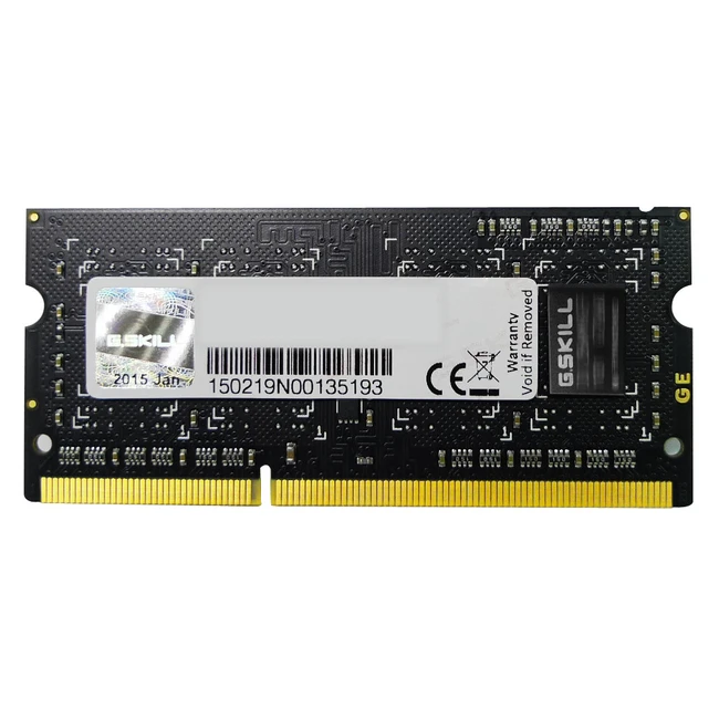 ОЗУ G.Skill 8 GB F3-1600C11S-8GSQ SO-DIMM, DDR3, 8 Гб, 1600 МГц