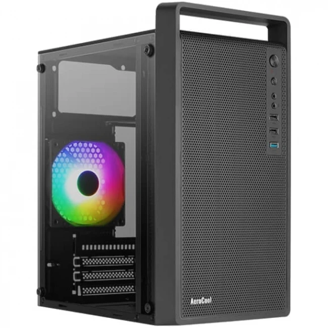 Корпус Aerocool Cs-109-G-BK-v1 Mini-Tower