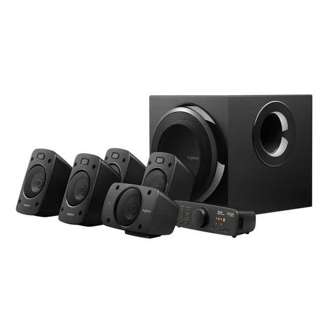 Компьютерные колонки Logitech Z906 THX Surround Sound 5.1 Speakers - BLACK - 3.5 MM 980-000468