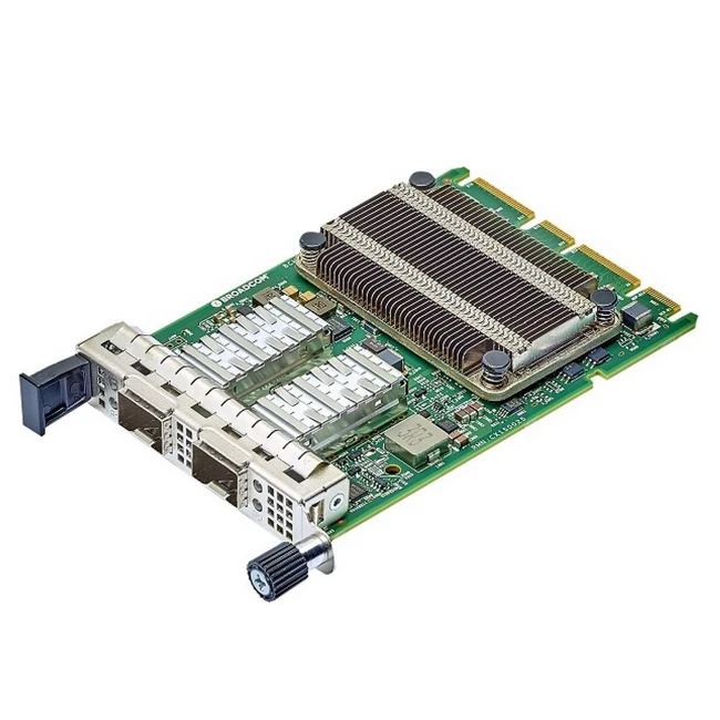 Сетевая карта Broadcom Dual-Port 25/10 Gb/s Ethernet PCI Express 3.0 x8 OCP 3.0 BCM957414N4140C SFP28