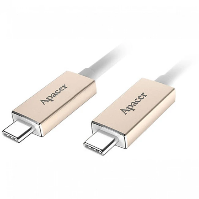 Кабель интерфейсный Apacer USB Type С - Type C (1 м.) APDC120С-1