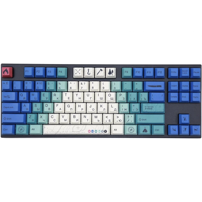 Клавиатура Varmilo MA87M V2 Summit R2 EC Rose V2 RU A33A022B0A3A06A007 (Проводная, USB)