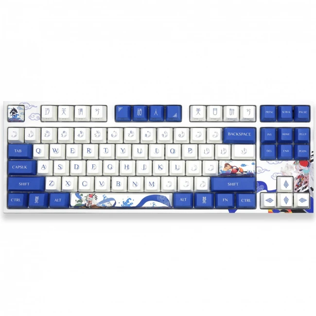 Клавиатура Varmilo VA87M Lovebirds-I Cherry MX Blue EU VA87MA002A1A0A01A003 (Проводная, USB)