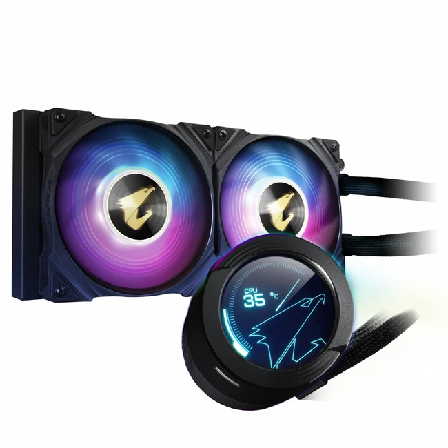 Система охлаждения Gigabyte GP-AORUS WATERFORCE X 240 Для процессора