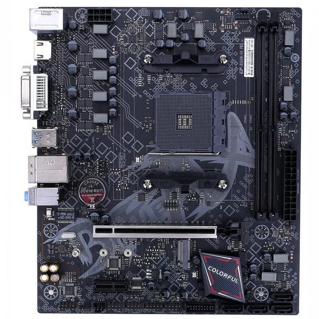 Материнская плата Colorful BATTLE-AX B550M-HD PRO V14 (Micro-ATX, AMD AM4)