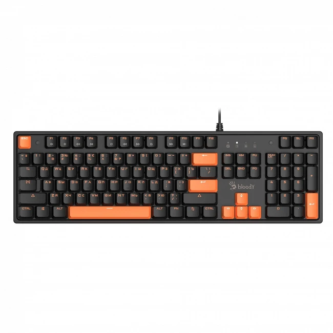 Клавиатура A4Tech S510 BLACK BLMS RED Проводная