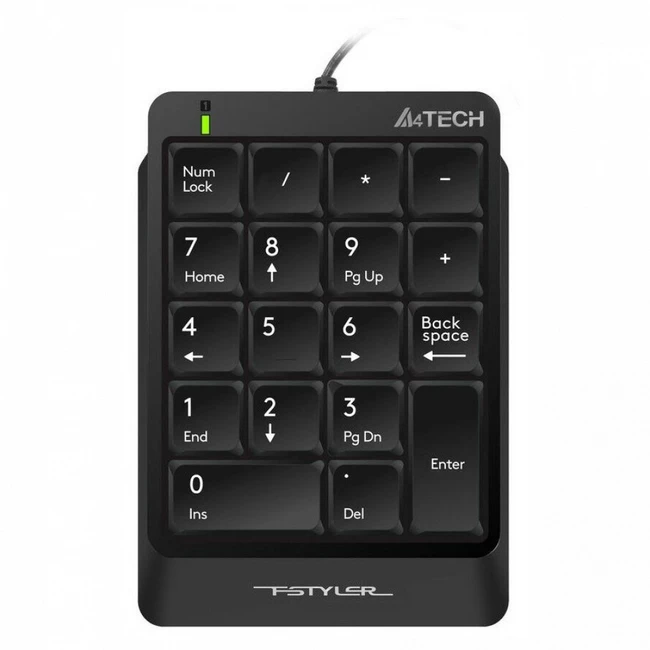 Клавиатура A4Tech Fstyler FK13P FK13P BLACK Проводная, USB