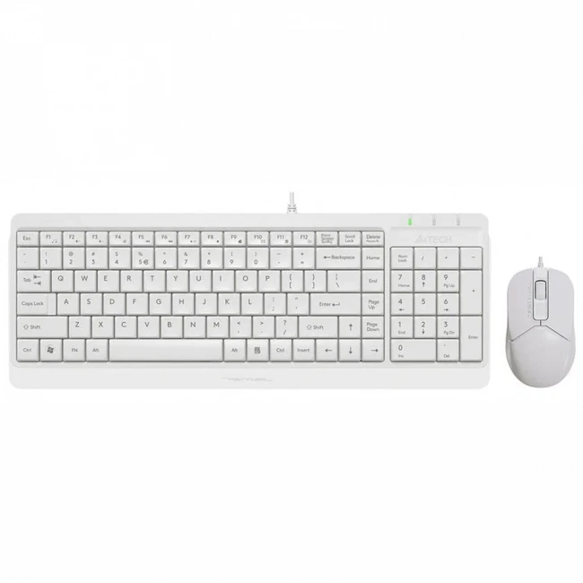 Клавиатура + мышь A4Tech Fstyler F1512 F1512 WHITE