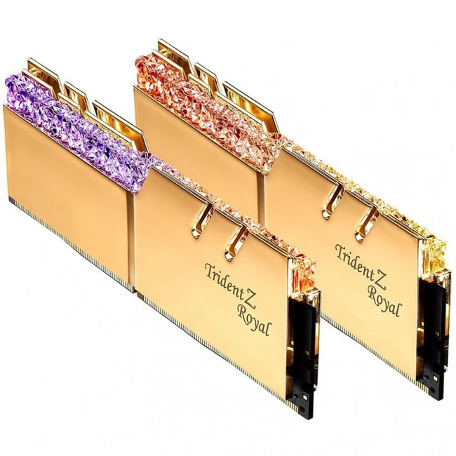 ОЗУ G.Skill TridentZ Royal 16GB F4-4400C18D-16GTRGC DIMM, DDR4, 16 Гб (2 х 8 Гб), 4400 МГц