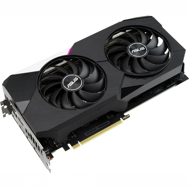 Видеокарта Asus GeForce RTX3060Ti DUAL-RTX3060TI-O8G-V2 LHR (8 ГБ)