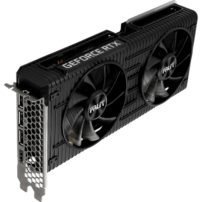 Видеокарта Palit RTX 3060 Ti Dual OC NE6306TS19P2-190AD LHR (8 ГБ)