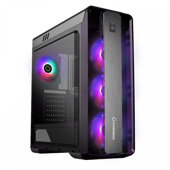 Корпус GameMax MoonLight FRGB BK 12951100016 (Midi-Tower)