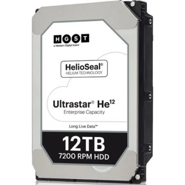 Жесткий диск HGST Ultrastar HE12 0F29532 SSD (твердотельные), 12 ТБ, 3.5 дюйма, SAS