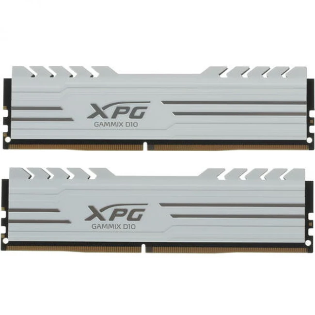 ОЗУ ADATA XPG GAMMIX D10 AX4U32008G16A-DW10 (DIMM, DDR4, 16 Гб (2 х 8 Гб), 3200 МГц)