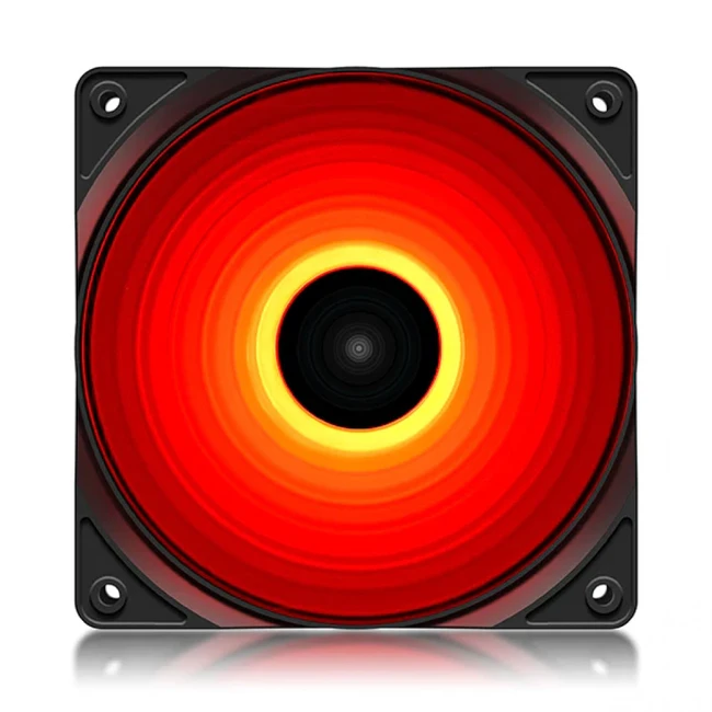 Охлаждение Deepcool RF120R DP-FLED-RF120-RD (Для системного блока)
