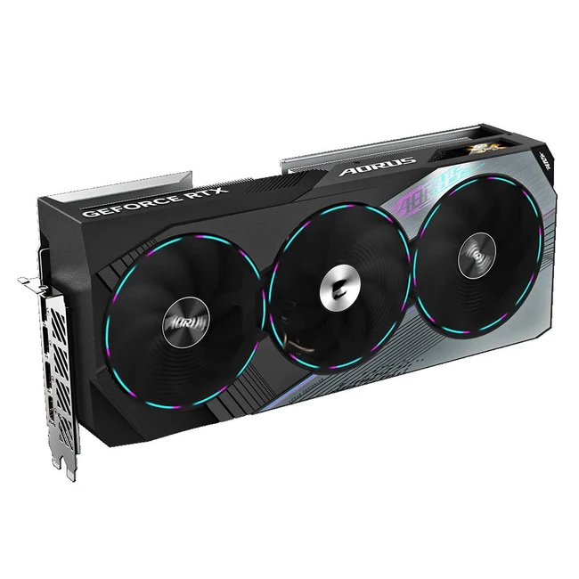 Видеокарта Gigabyte RTX 4070 Ti Aorus Master OC GV-N407TAORUS M-12GD REV1.0 12 ГБ
