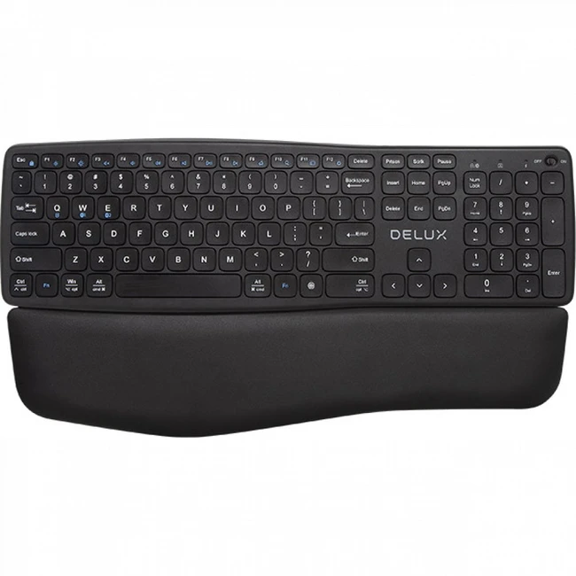 Клавиатура Deluxe GM908CV Беспроводная, Bluetooth