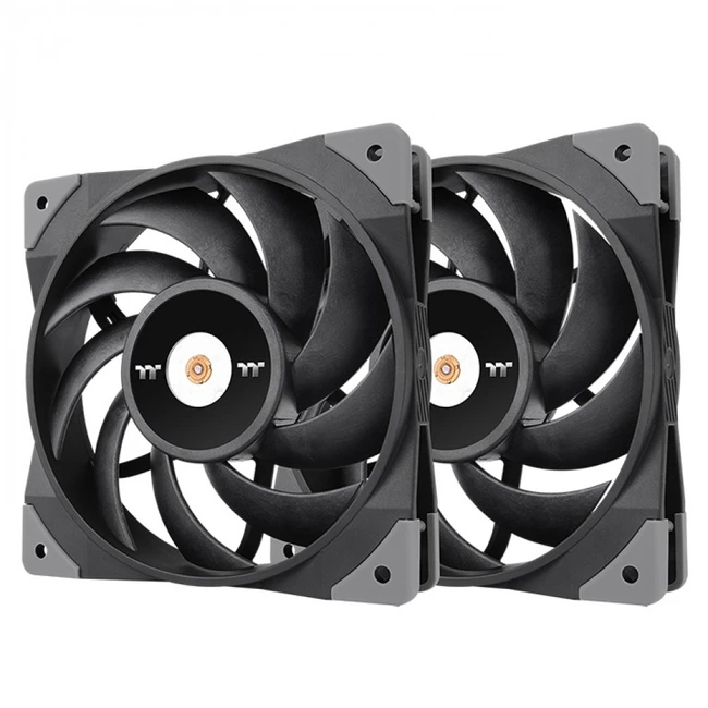 Система охлаждения Thermaltake TOUGHFAN 12 2 pack CL-F082-PL12BL-A Для системного блока