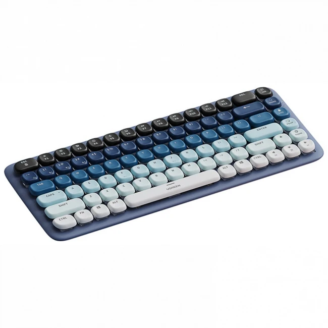 Клавиатура UGREEN KU101 Fun+ Blue 15226_ Проводная, Bluetooth