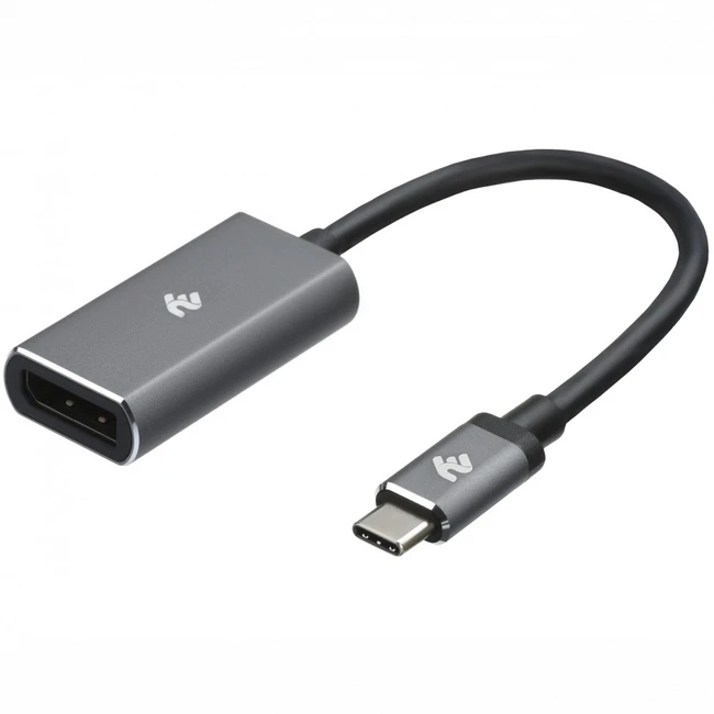 Кабель интерфейсный 2E DisplayPort - USB Type-C 2E-W1404