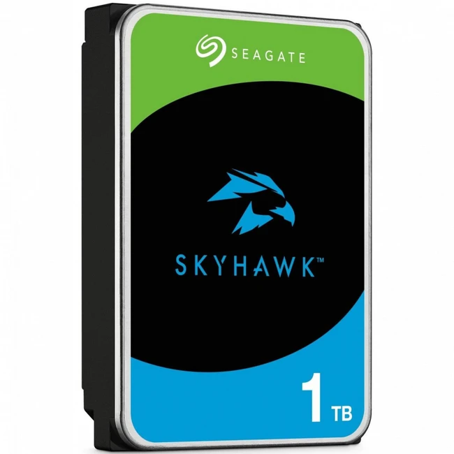 Внутренний накопитель Seagate SkyHawk ST1000VX013 HDD (классические), 1 ТБ, 3.5 дюйма, SATA