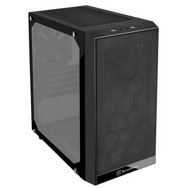 Корпус Silverstone Precision Mini Tower G410PS15BPRO020 Mini-Tower