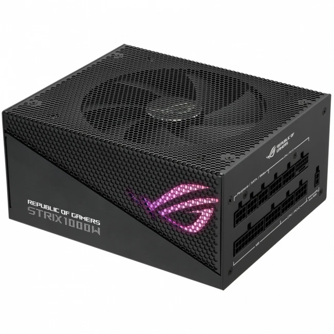 Блок питания Asus ROG STRIX 1000W Gold Aura Edition ROG-STRIX-1000G-AURAGAMING (1000 Вт)