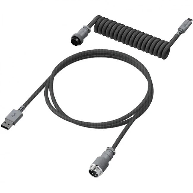 Аксессуар для ПК и Ноутбука HyperX Провод для механической клавиатуры USB-C Coiled Cable 6J678AA
