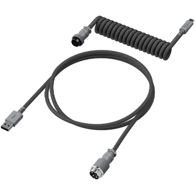 Аксессуар для ПК и Ноутбука HyperX Провод для механической клавиатуры USB-C Coiled Cable 6J679AA