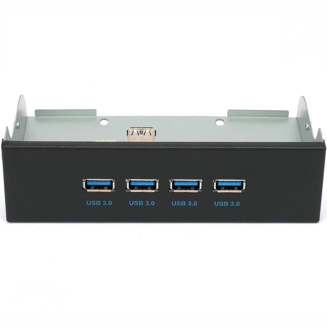 Аксессуар для ПК и Ноутбука Gembird Планка на переднюю панель 5,25" FP5.25-USB3-4A