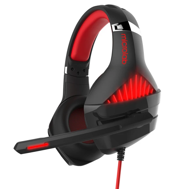Наушники Microlab G6 BLACK-RED