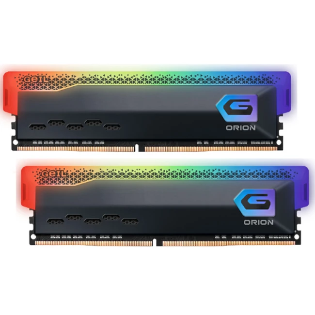 ОЗУ Geil Orion RGB AMD Edition [GOSG432GB3200C22DC] DIMM, DDR4, 32 Гб (2 х 16 Гб), 3200 МГц