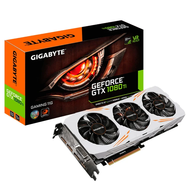 Видеокарта Gigabyte GeForce GTX 1080 Ti Gaming OC 11G GV-N108TGAMINGOC BLACK-11GD