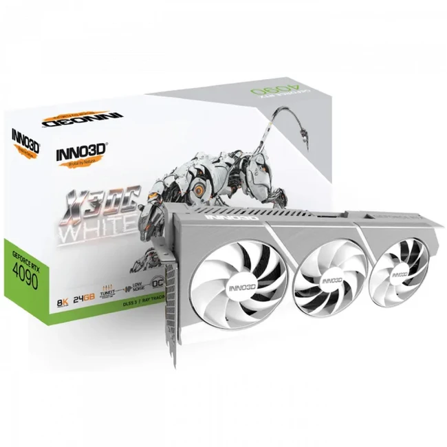 Видеокарта Inno3D RTX 4090 X3 OC WHITE N40903-246XX-18333259 24 ГБ